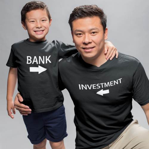 Investment & Bank Matching Family T-shirts