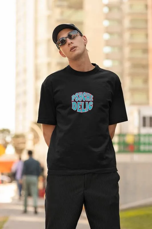 Drop Shoulder Printed T-Shirts for Men | Oversized T-Shirts for Men