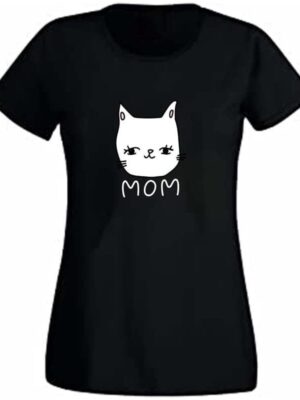 Cat Family Matching Men's Women's Baby Round Neck