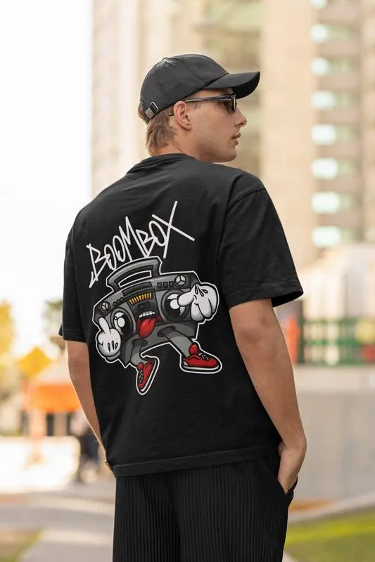 Drop Shoulder Printed T-Shirts for Men | Oversized T-Shirts for Men