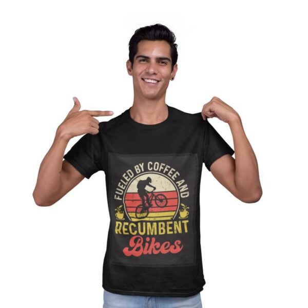 Patch T-Shirts for Men | Round Neck Regular Fit Printed Patch T-Shirts for Men