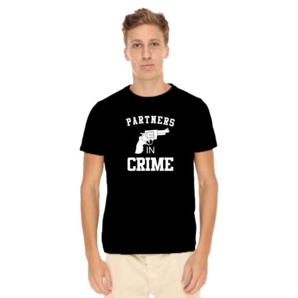 Partners In Crime Matching Couple T-Shirts