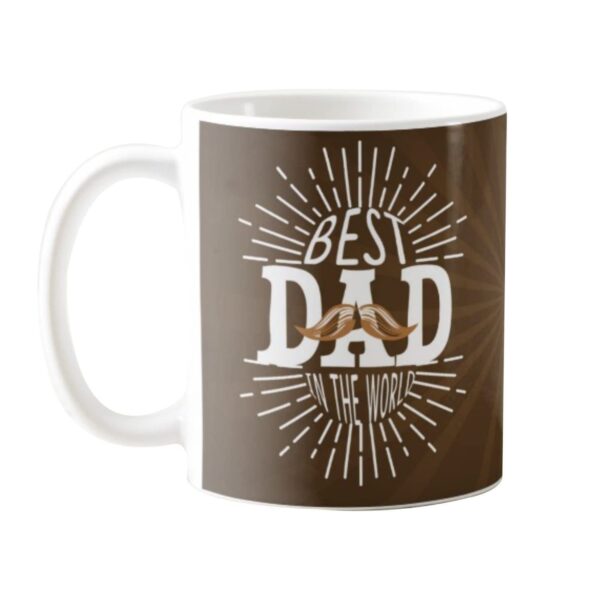 Moustache Best dad in The World -Combo Set of 5