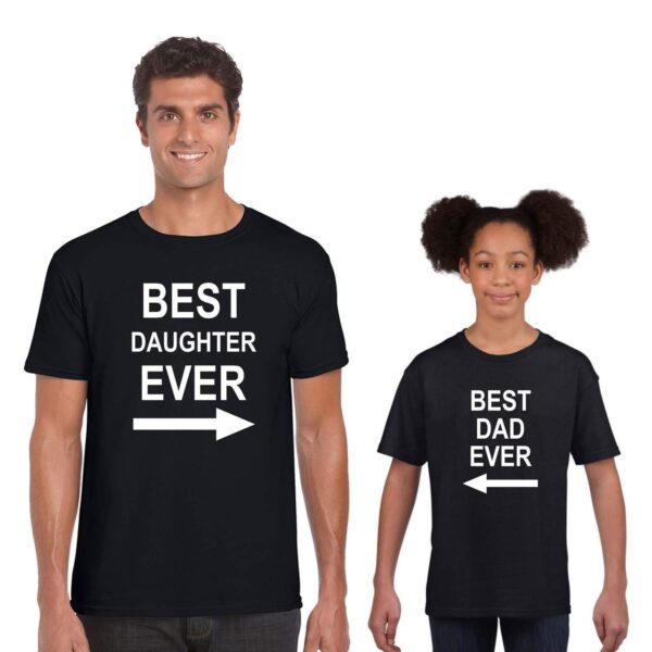 Men's & Girls' Regular Fit T-Shirt (Pack of 2)