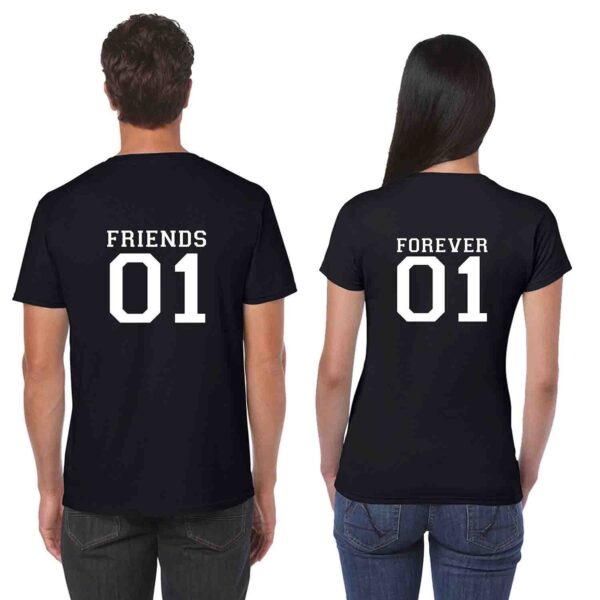 Friends Forever Matching Couple T-shirt