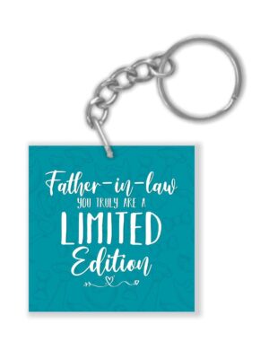 Birthday Gifts for Father-in-Law Limited Edition Keychain Keyring