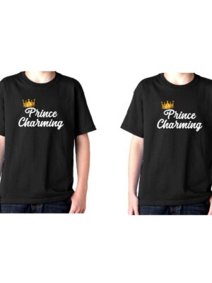 Prince Charming Printed Cotton T-Shirt