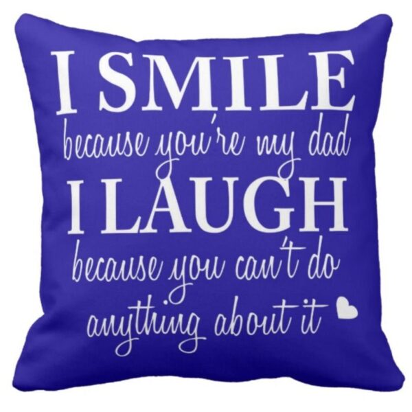 Worlds Best Dad Cushion Cover - 20X20 inches