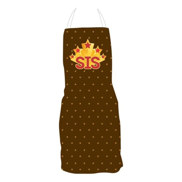 5 Star Sis Gift Hamper Set of 6 - Apron, Chef Hat, Mug, Cushion Cover, Mousepad, Coaster