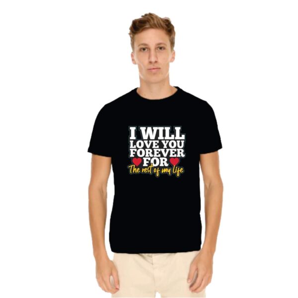 Will Love You Forever Matching Couple T-Shirts