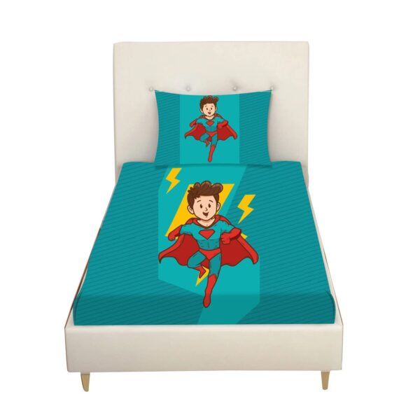 Super Hero Kids Bedsheet