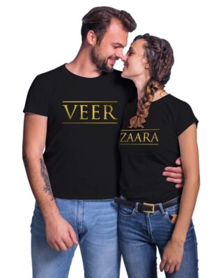 Veer Zara Matching Couple T-Shirts