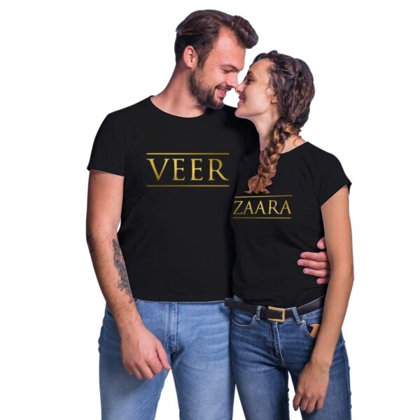 Veer Zara Matching Couple T-Shirts