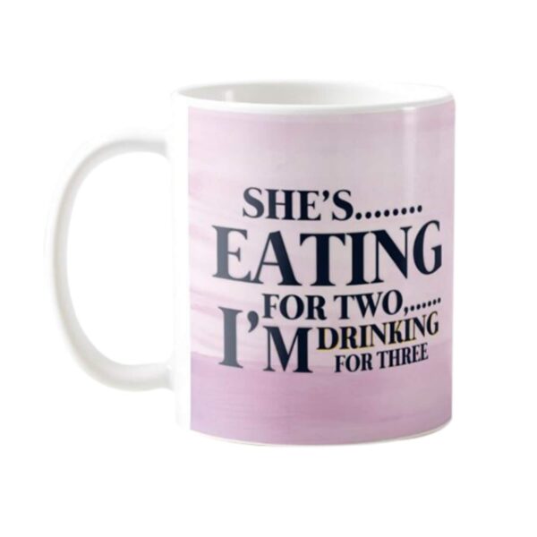 Shes Eating for Two I Am Drinking for Three Hamper 1 Dairy Milk