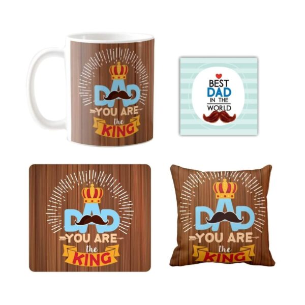 You are King Dad Combo Set of 5