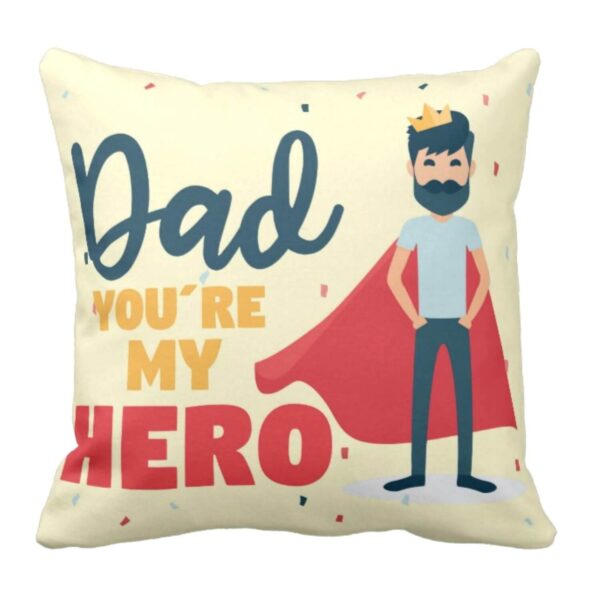 Worlds Best Dad Cushion Cover - 20X20 inches