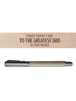 Happy Engraved Pen Box