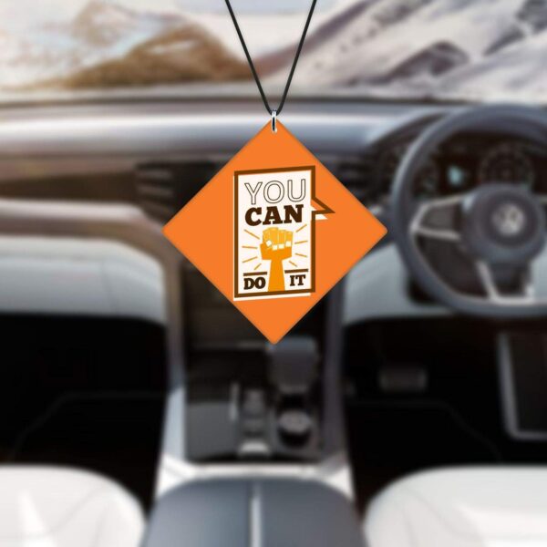 Motivational Gifts Acrylic Car Hanging Accessories You Can Do It Opportunity Printed Interior Decoration