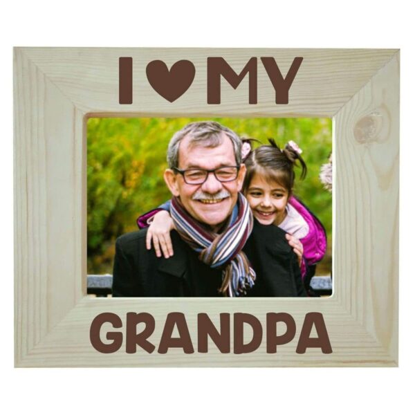 Laugh & Cry with Dad Personalized Photoframe Wooden
