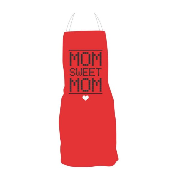 Mom You are Queen of My Heart Gift Hamper for Mom - Apron Cushion Cover Mug Coaster Mom Birthday