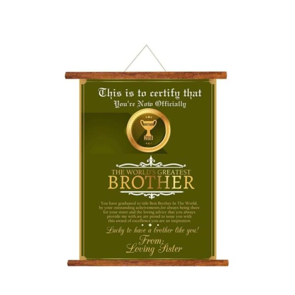Super Brother Rakhi Gift Hamper for Younger Brother