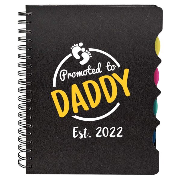 Promoted To Daddy Notebook Diary