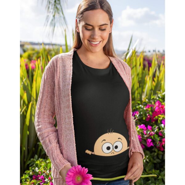 Baby Watching Maternity T-Shirt