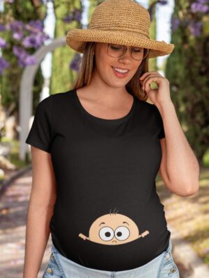 Baby Watching Maternity T-Shirt