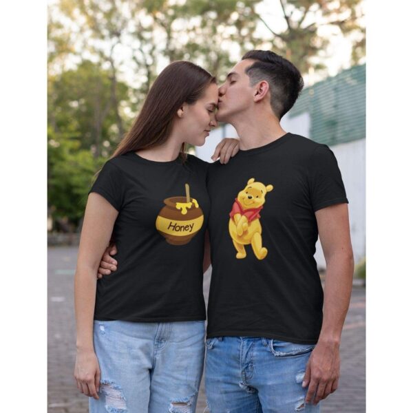 Winnie The Pooh Honey Matching Couple T-Shirts