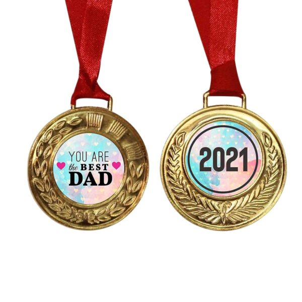 Award Medal Mug Combo for Dad - Best