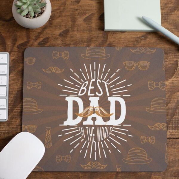 Moustache Best dad in The World -Combo Set of 5