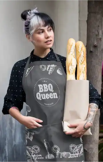 BBQ Queen Apron