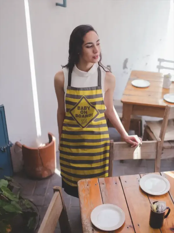 Baby On Board Apron