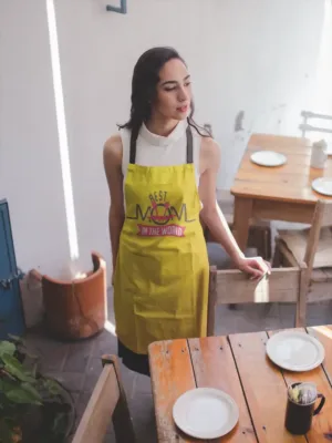 Best Mom In the World Chef Apron