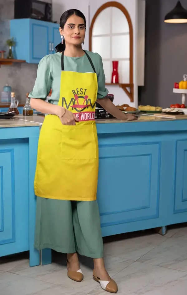 Best Mom In the World Chef Apron