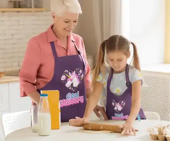 Cool Unicorn Kids Apron