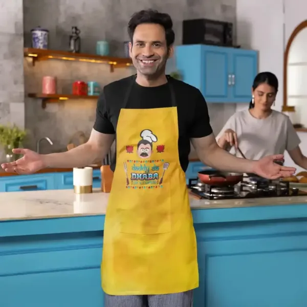 Daddy And Mummy Da Dhaba Apron Set of 2