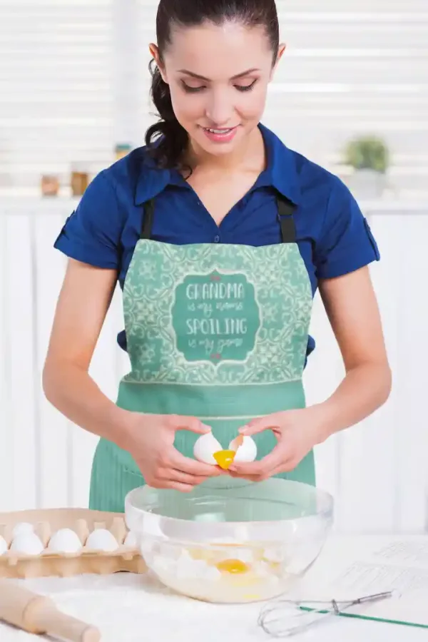 Grandma is My Name Spoiling is My Game Chef Apron