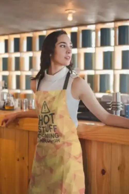 Hot Stuff Coming Through Chef Apron