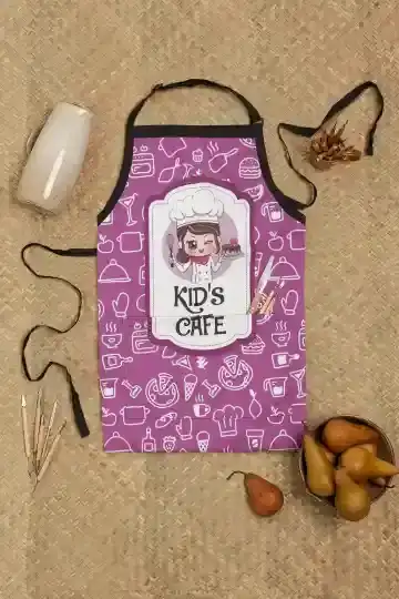Kids Cafe Kids Apron