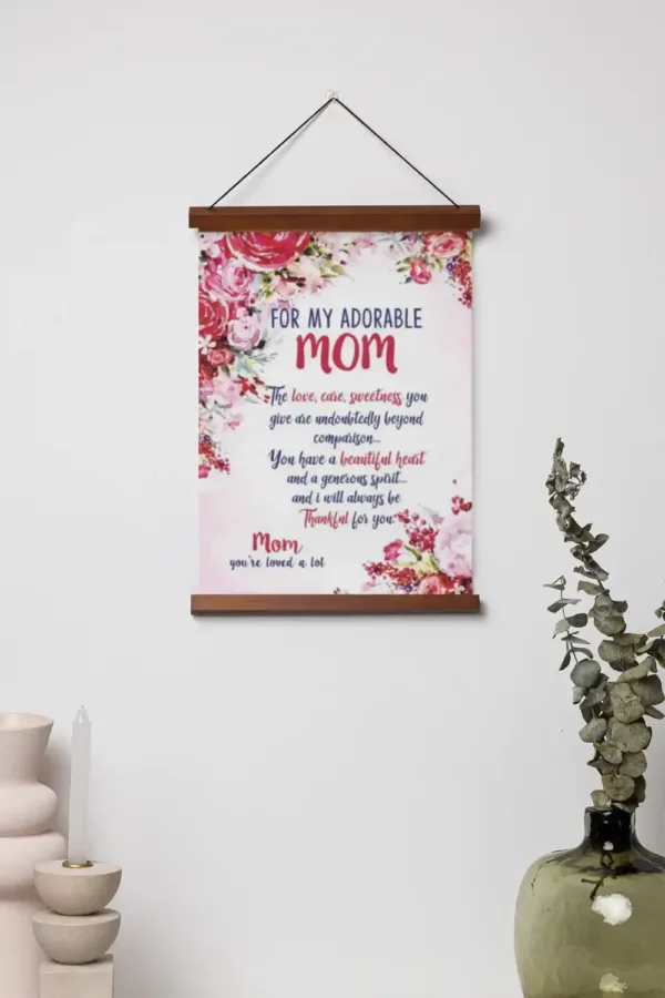 My Adorable Mom Scroll