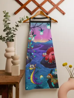 Red Turtle Kid Apron