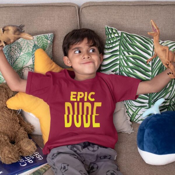 epic dude printed Boy's T-Shirt