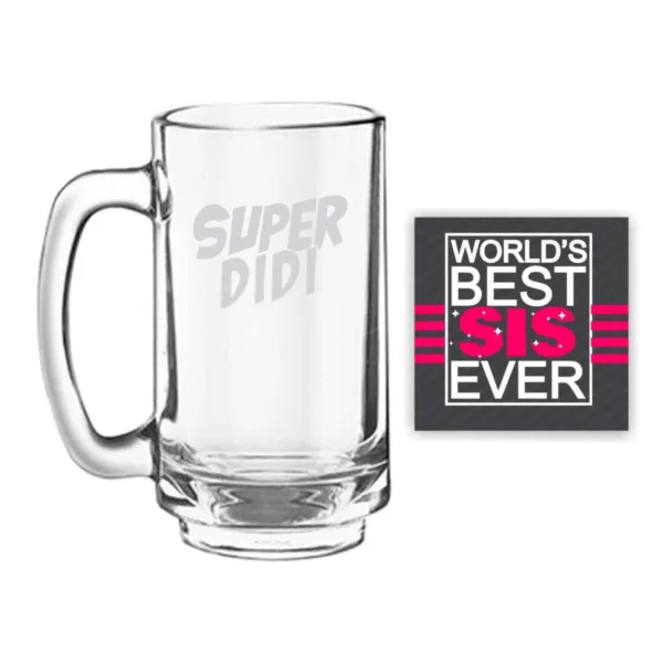 Super Didi Engraved Beer Mug
