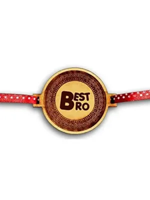 Best Bro Engraved  Rakhi for Brothers