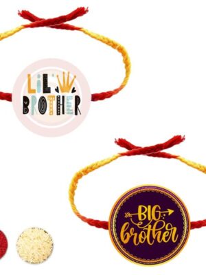 TheYaYaCafe Printed Acrylic Rakhi for Brother, Kids & Adult |Raskhabandhan