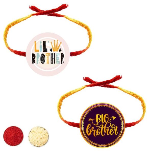 TheYaYaCafe Printed Acrylic Rakhi for Brother, Kids & Adult |Raskhabandhan