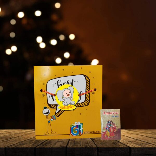 Cutiepie & Double Trouble Bro Kids Rakhi  - Combo Set of 2