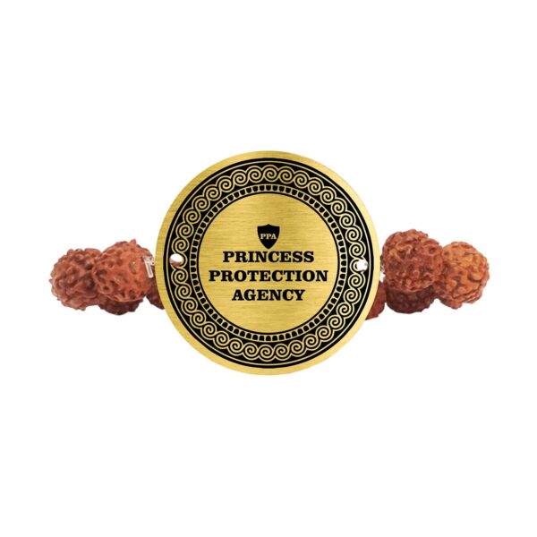 Best Bro Engraved Rudraksh Rakhi for Brothers