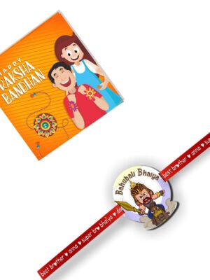 Bahubali Bhaiya Kids Rakhi for Brothers
